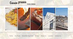 Desktop Screenshot of casalefranco.com